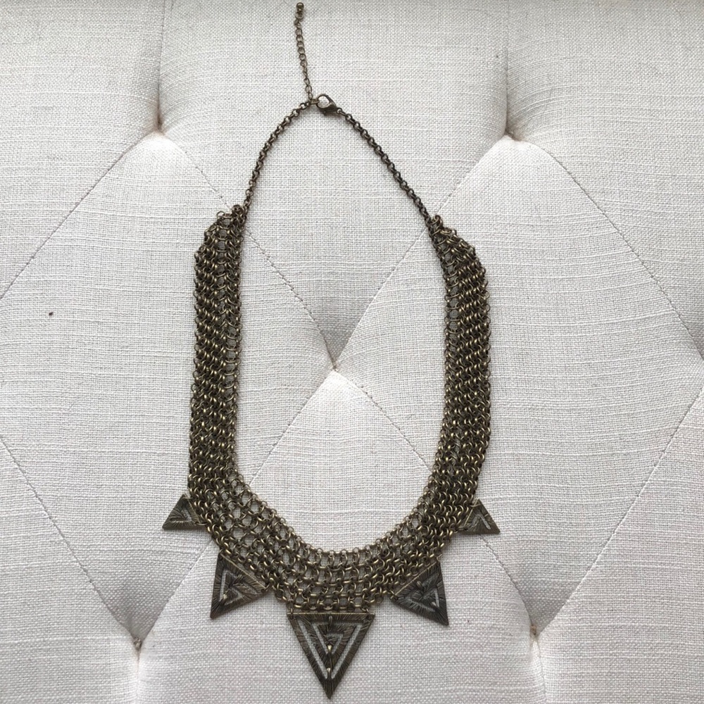 Bronze necklace